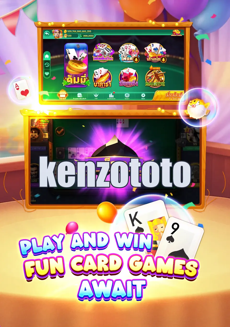 kenzototo Tangkapan Layar - APK Resmi